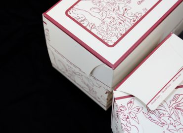 تولید جعبه فانتزی دسر و کیک سفارشی